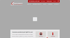Desktop Screenshot of advanceins.com